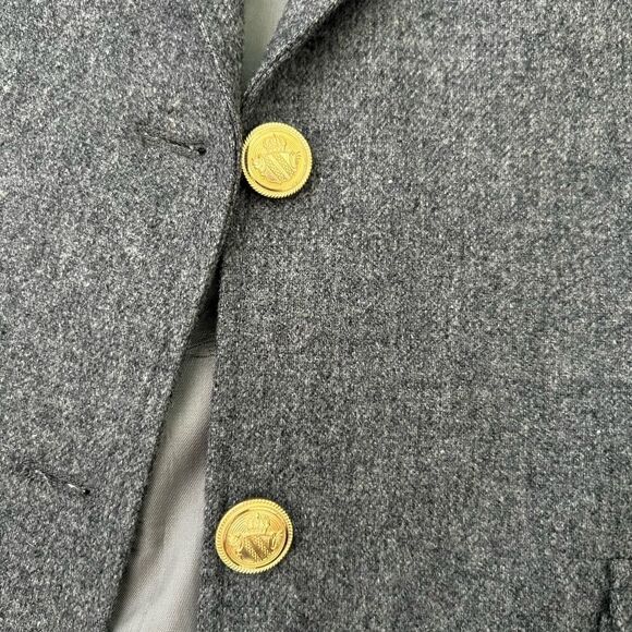 Vintage Anderson Little Size 10 100% Wool Blazer Jacket - Picture 4 of 8